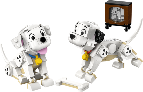 LEGO Disney 43271 - Lucky et Penny, les chiots des 101 Dalmatiens