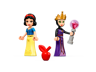 Minifigurines LEGO Disney Blanche-Neige en robe jaune et bleue et la Méchante Reine avec sceptre et pomme rouge empoisonnée