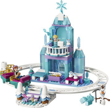LEGO Disney 43281 - Le château de glace et la piste enneigée d’Elsa