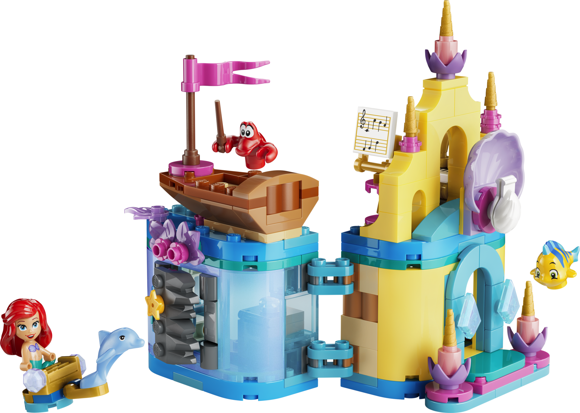 LEGO Disney 43285 - Le palais magique d’Ariel miniature