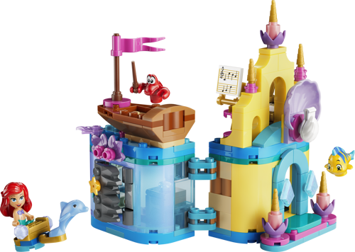 LEGO Disney 43285 - Le palais magique d’Ariel miniature