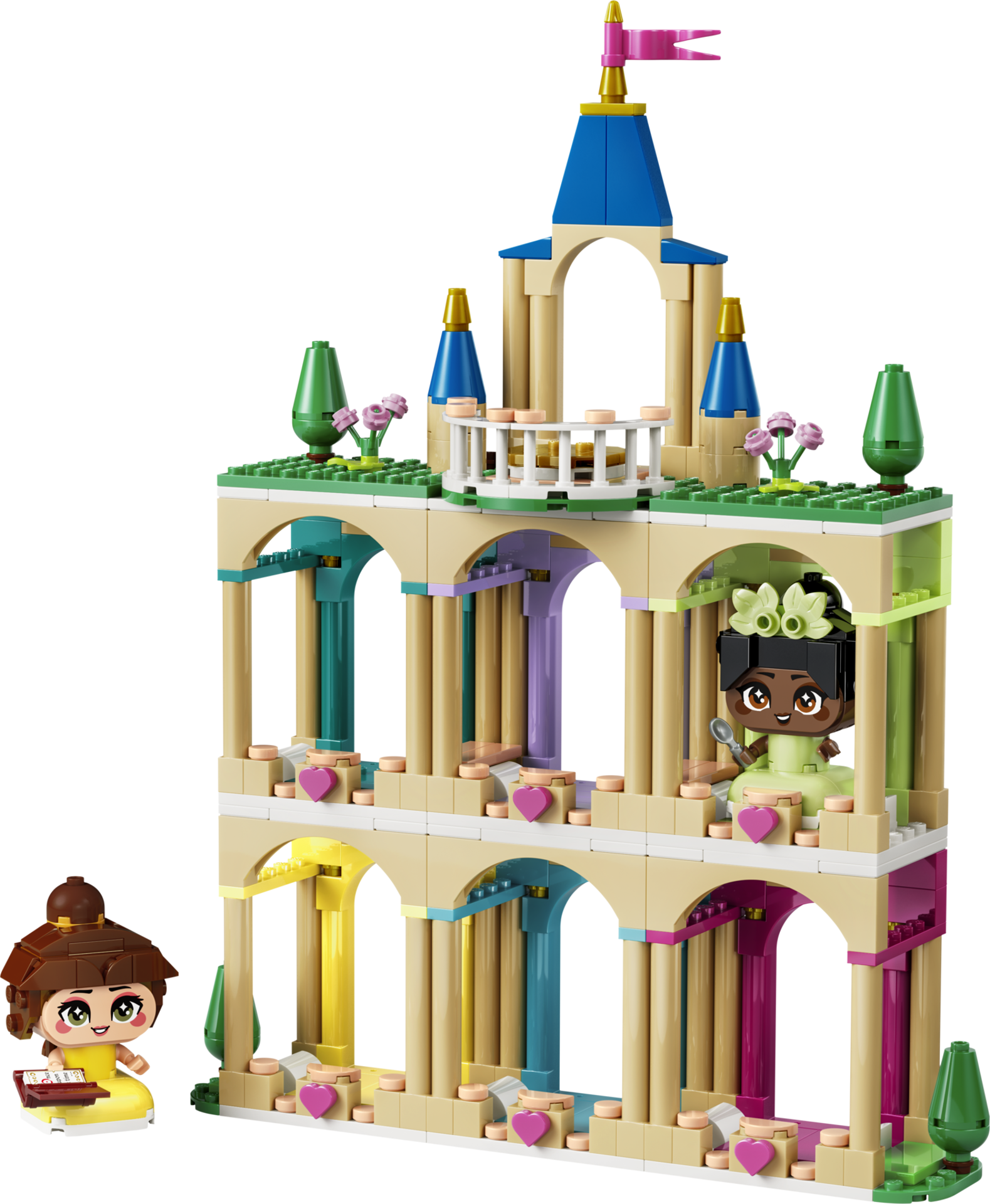 LEGO Disney 43291 - Belle et Tiana miniatures avec un château