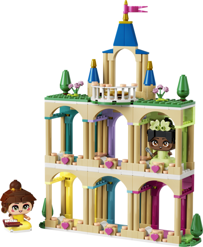 LEGO Disney 43291 - Belle et Tiana miniatures avec un château