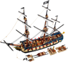 LEGO Bricklink 910059 - La frégate corsaire Fortuna - Détails