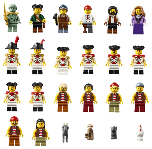 LEGO Bricklink 910059 - La frégate corsaire Fortuna