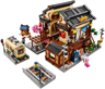 LEGO Bricklink 910060 - Le restaurant de sushis - Contenu du set