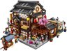 LEGO Bricklink 910060 - Le restaurant de sushis - Vue arrière
