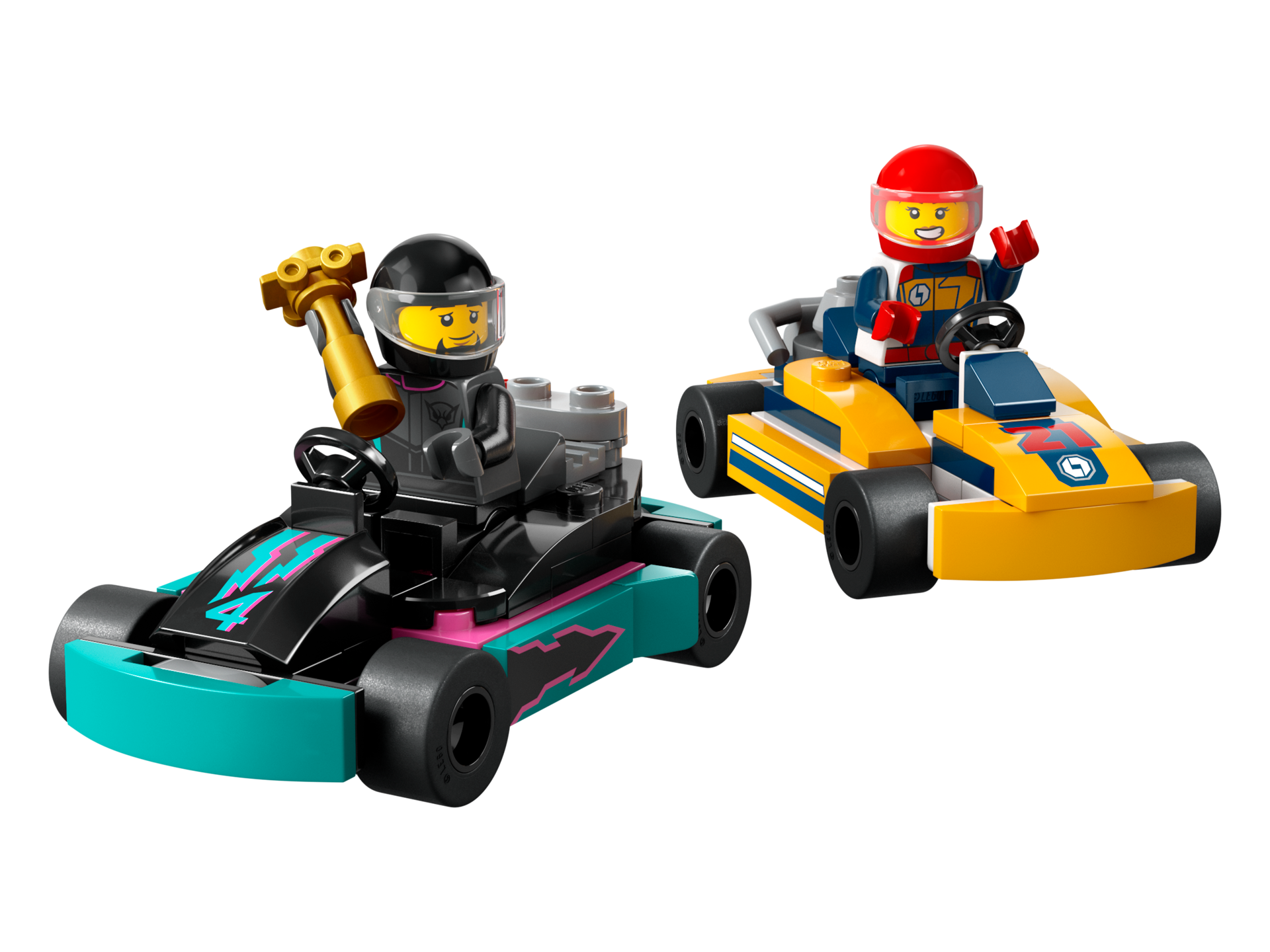 LEGO City 60400 - Les karts et les pilotes de course