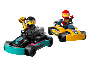 LEGO City 60400 - Les karts et les pilotes de course