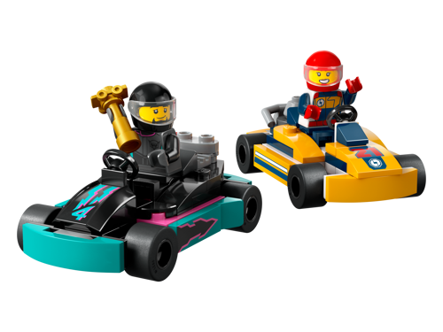 LEGO City 60400 - Les karts et les pilotes de course