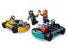 LEGO City 60400 - Les karts et les pilotes de course
