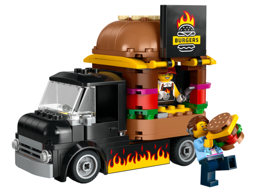LEGO City 60404 - Le food-truck de burgers