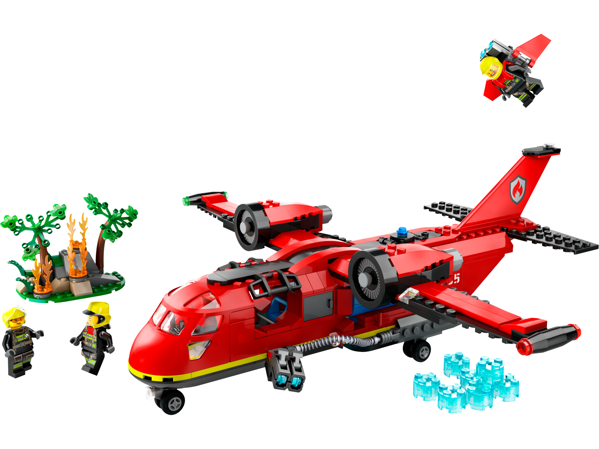 LEGO City 60413 - L’avion de sauvetage des pompiers