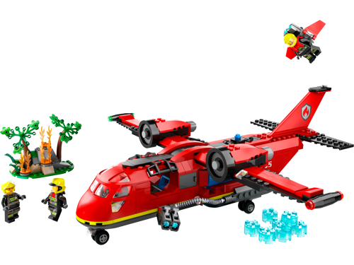 LEGO City 60413 - L’avion de sauvetage des pompiers