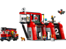 LEGO City 60414 - La caserne et le camion de pompiers