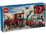 LEGO City 60414 - La caserne et le camion de pompiers