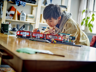 LEGO City 60423 - Le tramway et la station du centre-ville