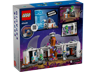 Dos de la boîte LEGO City 60439 montrant le laboratoire spatial ouvert, scènes de jeu et compatibilité avec le set 60434