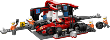 LEGO City 60443 - Arrêt au stand de F1® avec voiture Ferrari