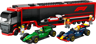 LEGO City 60445 - Camion de F1® avec voitures de F1® RB20 et AMR24