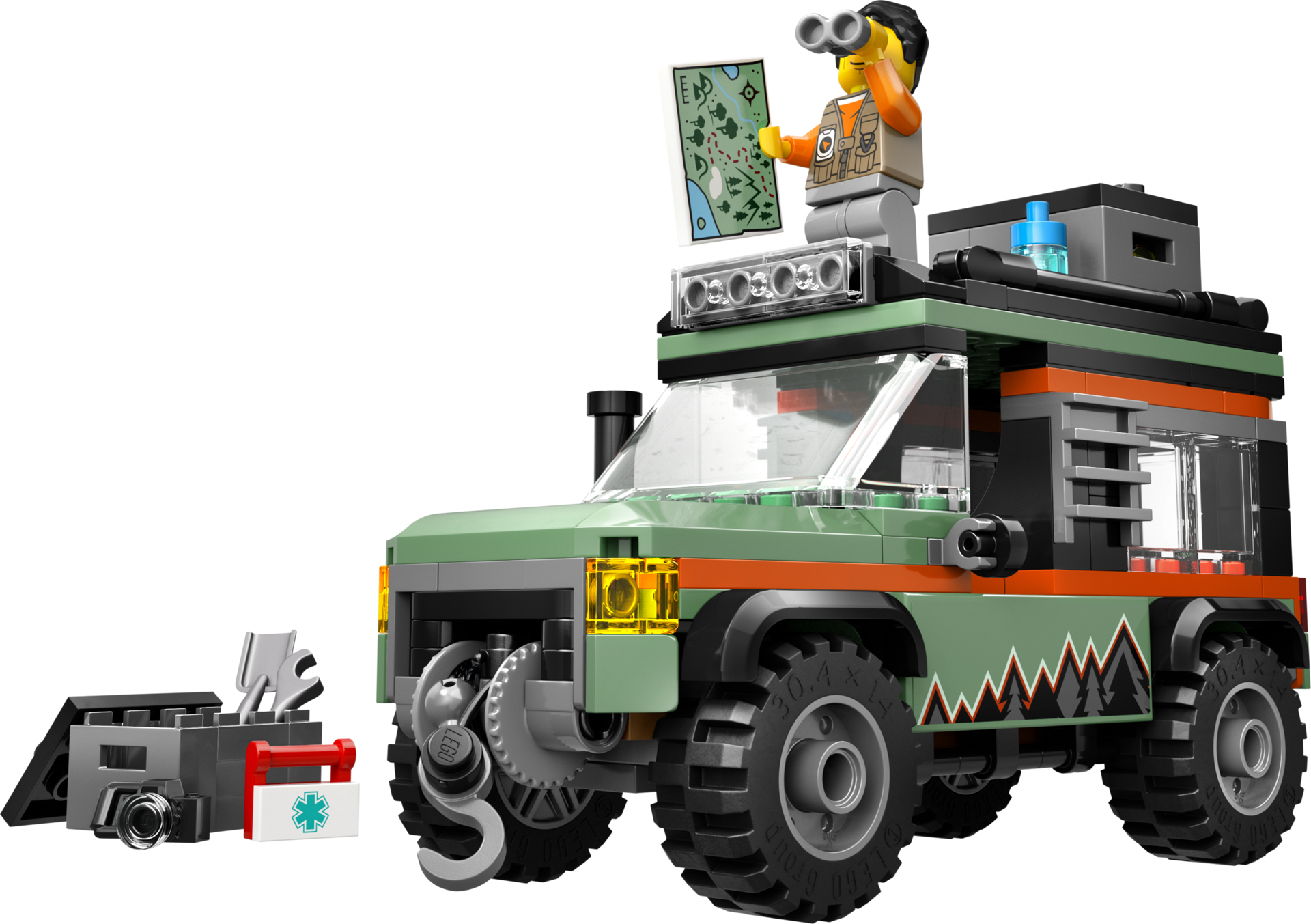 LEGO City 60447 - Le camion 4x4 tout-terrain