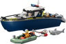 LEGO City 60456 - La course-poursuite en bateau de police