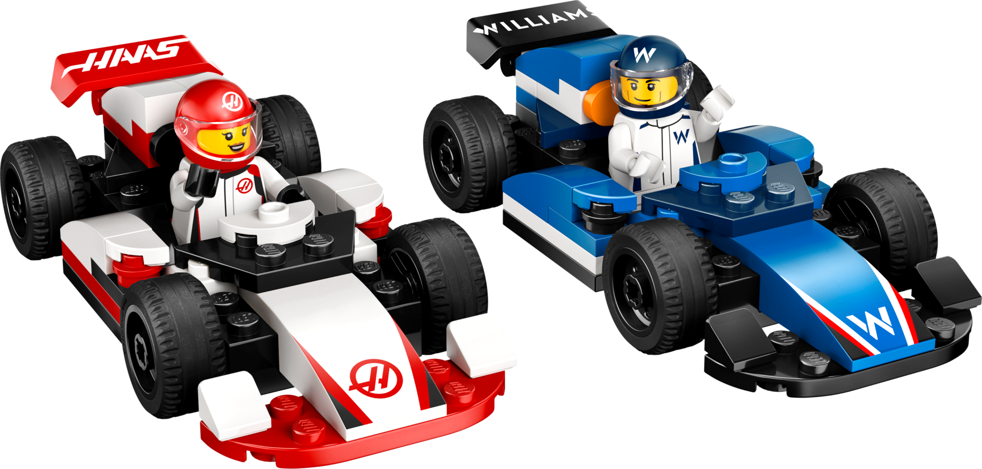 LEGO City 60464 - Voitures de course de F1® Williams Racing et Haas F1®