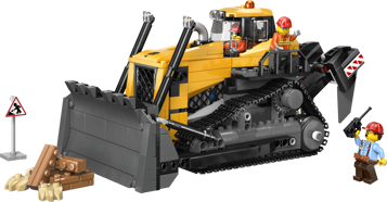 LEGO City 60466 - Le bulldozer jaune
