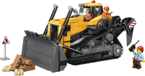 LEGO City 60466 - Le bulldozer jaune