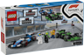 LEGO City 60474 - Grille de départ de F1® avec des voitures VCARB et Sauber