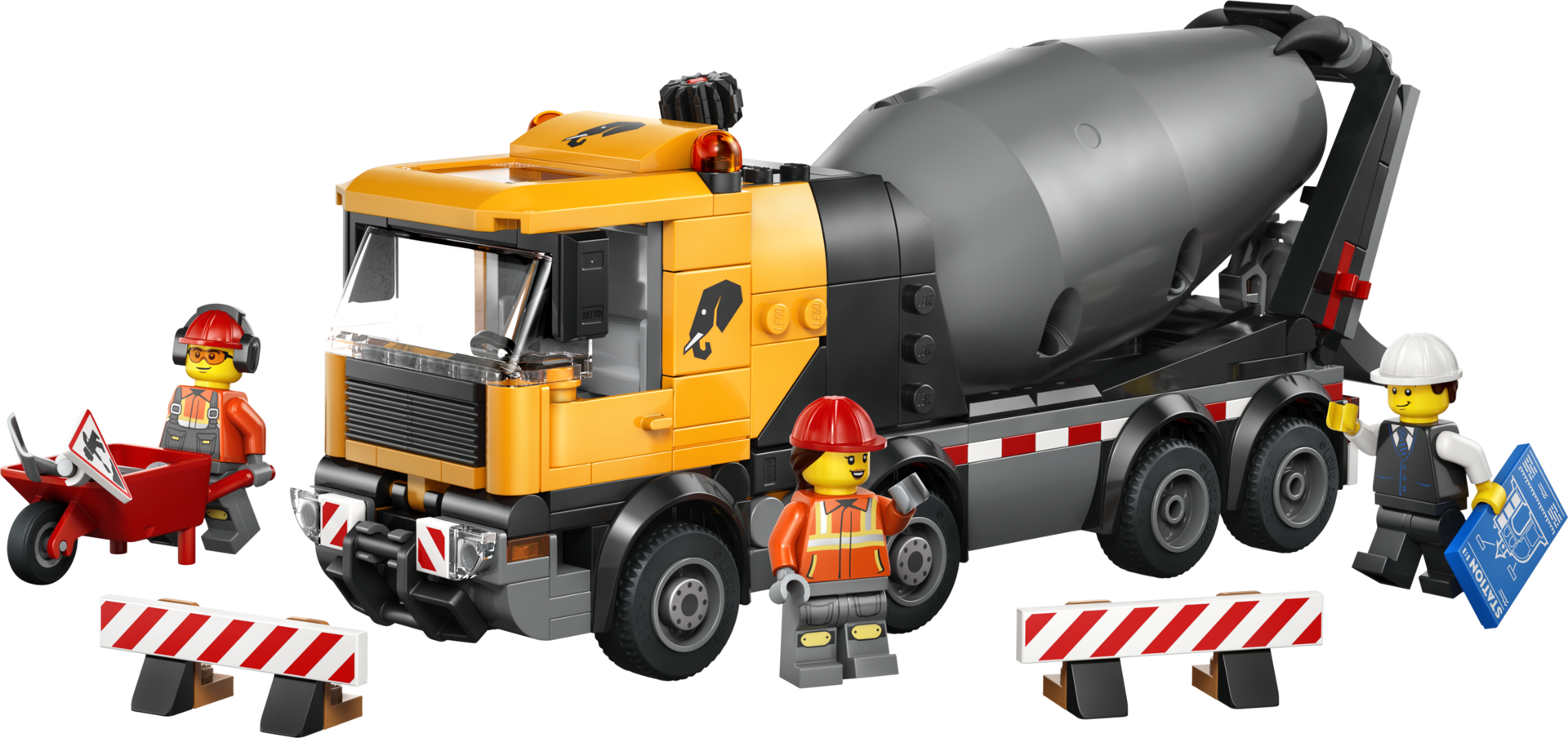 LEGO City 60478 - La bétonnière