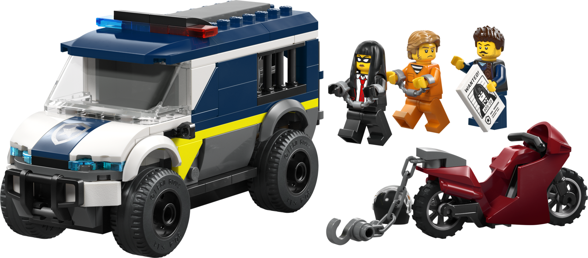 LEGO City 60479 - Le fourgon pénitentiaire