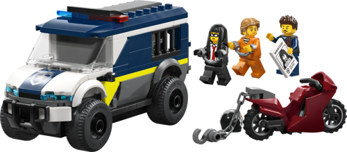 LEGO City 60479 - Le fourgon pénitentiaire