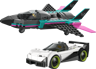 LEGO City 60489 - Le jet contre la voiture