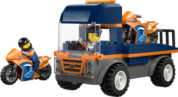 LEGO City 60491 - Le transporteur de motos