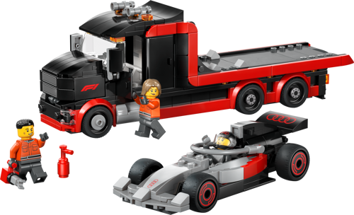 LEGO City 60493 - Camion de F1® avec voiture de course de F1® Audi