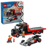 LEGO City 60493 - Camion de F1® avec voiture de course de F1® Audi