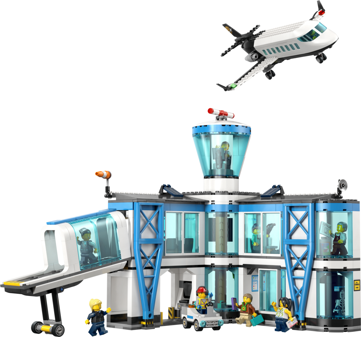 LEGO City 60502 - L’aéroport et l’avion