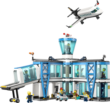 LEGO City 60502 - L’aéroport et l’avion