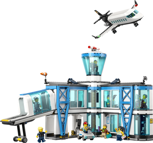 LEGO City 60502 - L’aéroport et l’avion