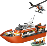 LEGO City 60504 - Le bateau de sauvetage et l’hélicoptère des garde-côtes