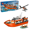 LEGO City 60504 - Le bateau de sauvetage et l’hélicoptère des garde-côtes