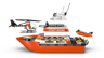 LEGO City 60504 - Le bateau de sauvetage et l’hélicoptère des garde-côtes