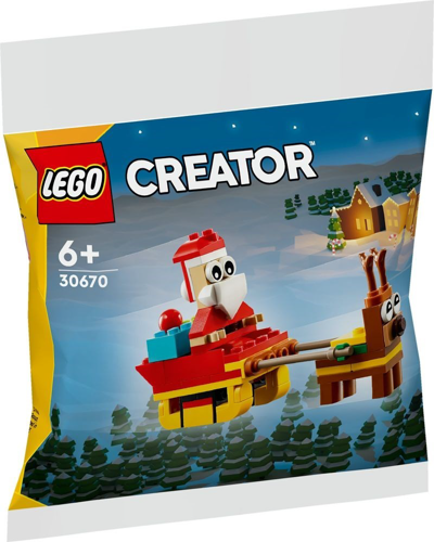 LEGO Creator 30670 - La promenade en traîneau du Père Noël