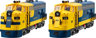 LEGO 910066 - La locomotive Brick Railroad - Vue arrière