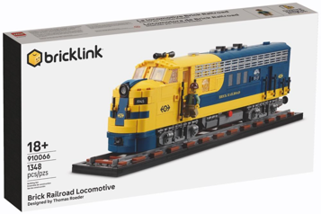 LEGO 910066 - La locomotive Brick Railroad