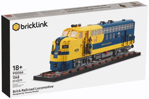 LEGO 910066 - La locomotive Brick Railroad