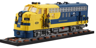 LEGO 910066 - La locomotive Brick Railroad - Détails