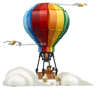 LEGO 910067 - La Montgolfière - Vue alternative