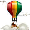 LEGO 910067 - La Montgolfière - Contenu du set